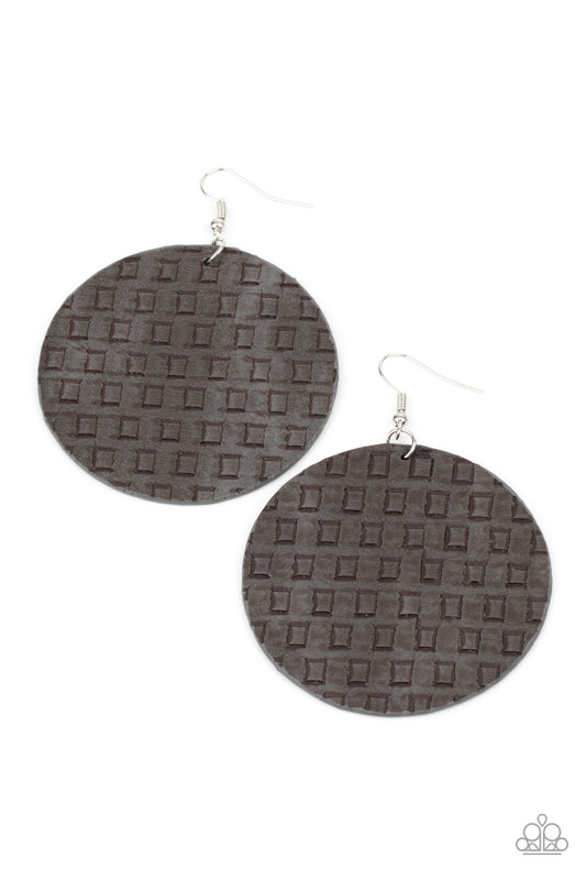 Paparazzi Accessories: WEAVE Me Out Of It - Silver Earring