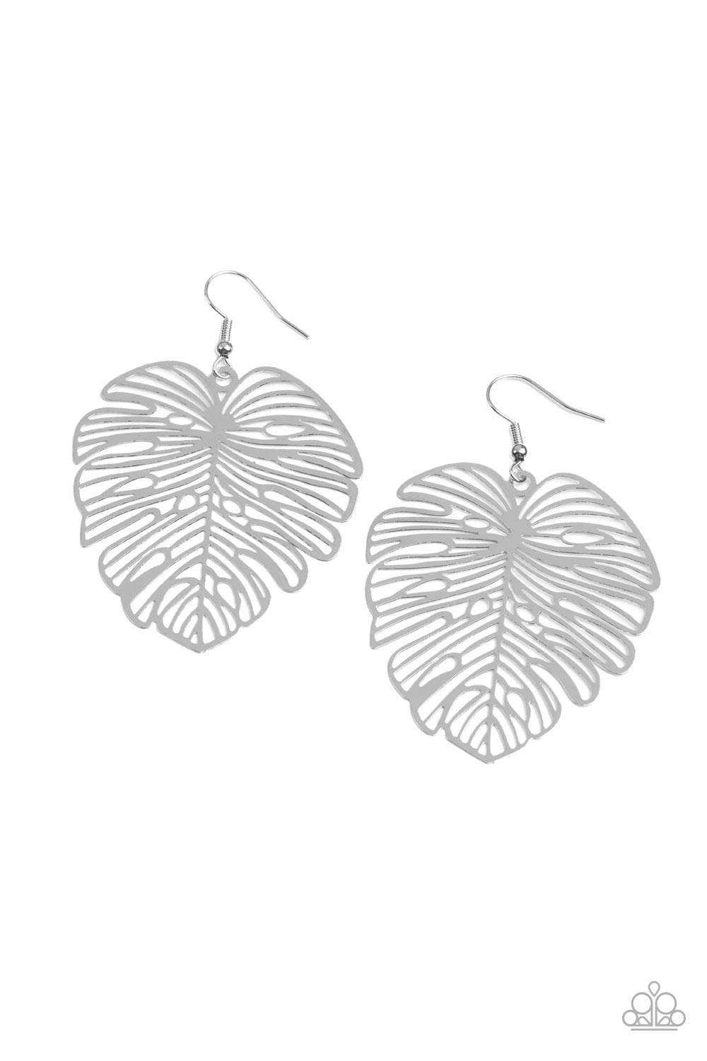 Paparazzi Accessories: Palm Palmistry - Silver Earring