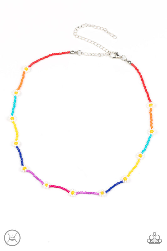 Paparazzi Accessories: Colorfully Flower Child - Multi Necklace