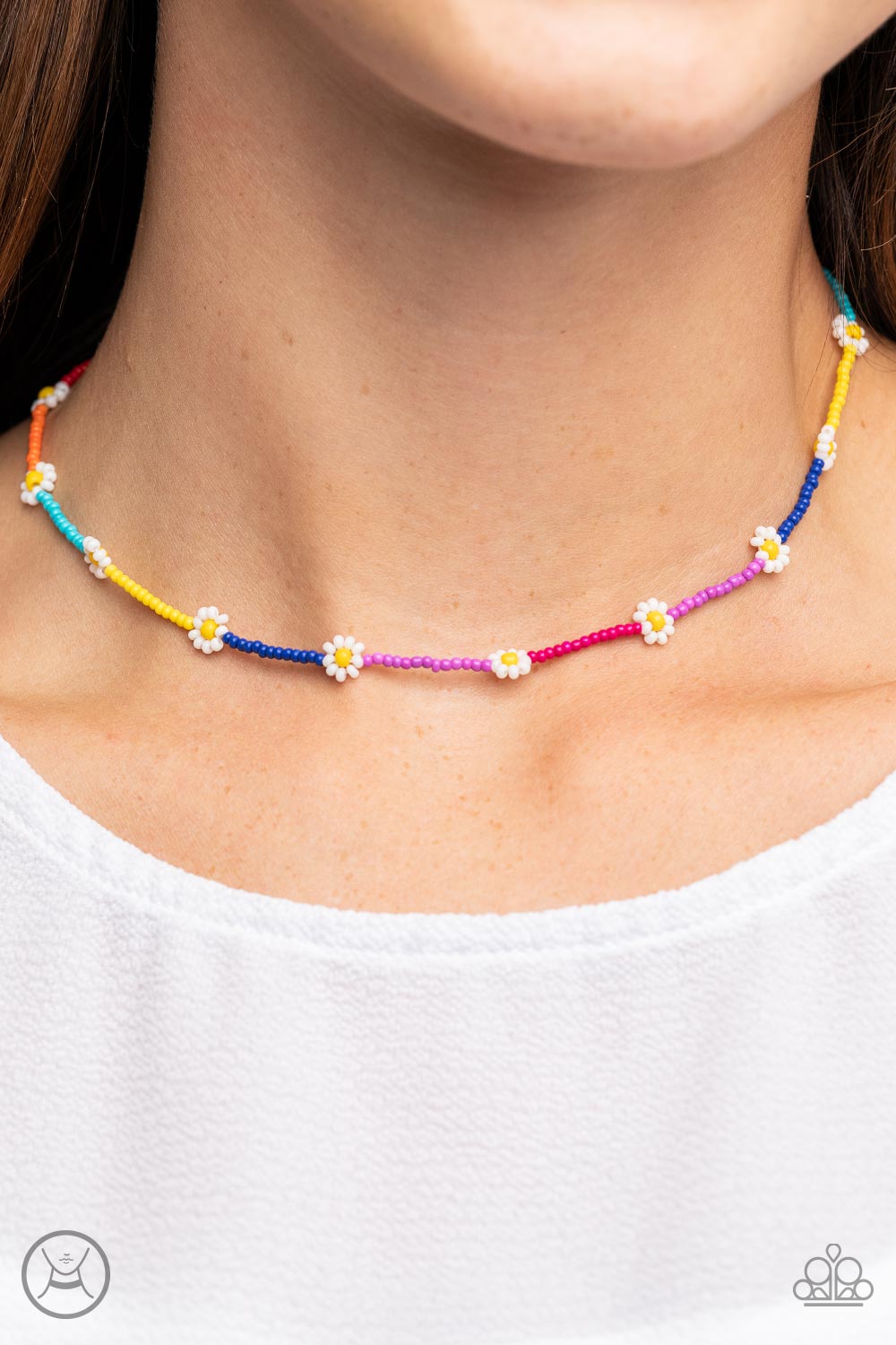 Paparazzi Accessories: Colorfully Flower Child - Multi Necklace