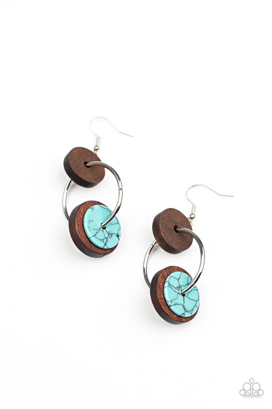 Paparazzi Accessories: Artisanal Aesthetic - Blue Earring