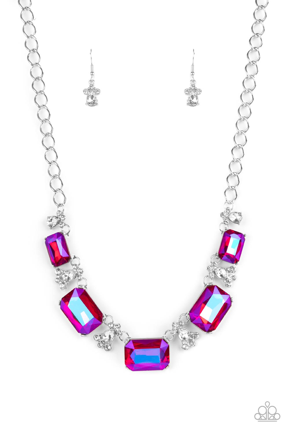 Paparazzi Accessories: Flawlessly Famous - Pink Necklace