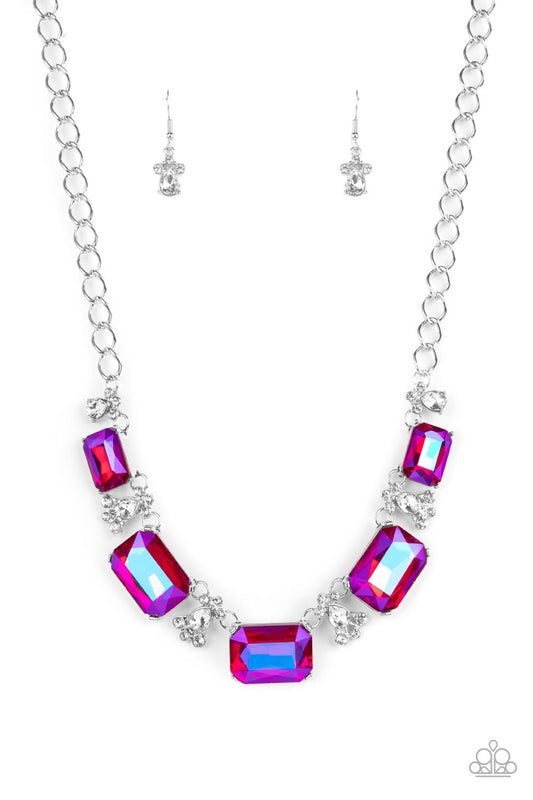 Paparazzi Accessories: Flawlessly Famous - Pink Necklace