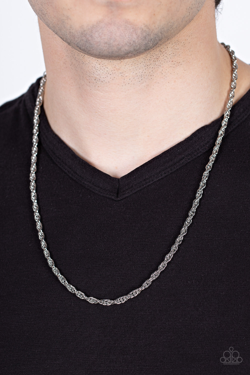 Paparazzi Accessories: Industrial Interval - Silver Necklace