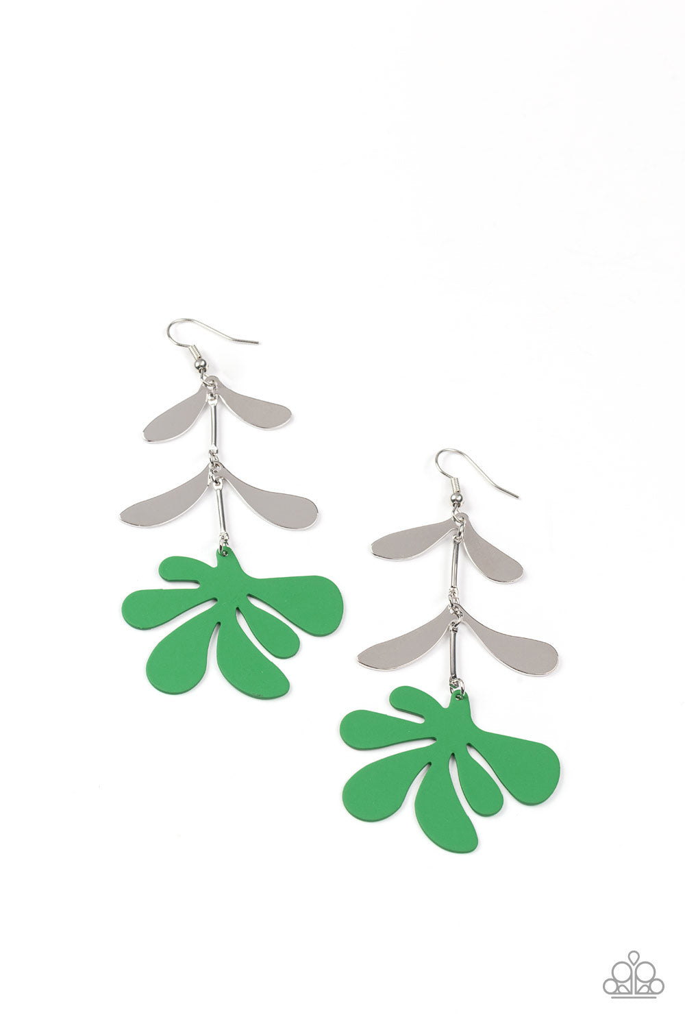 Paparazzi Accessories: Palm Beach Bonanza - Green Earring