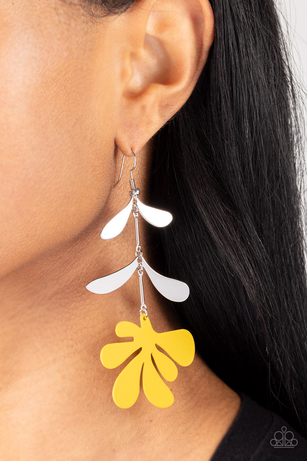 Paparazzi Accessories: Palm Beach Bonanza - Yellow Earring