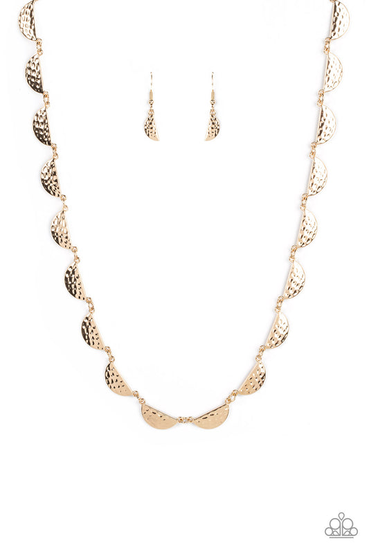 Paparazzi Accessories: Lunar Jungle - Gold Necklace