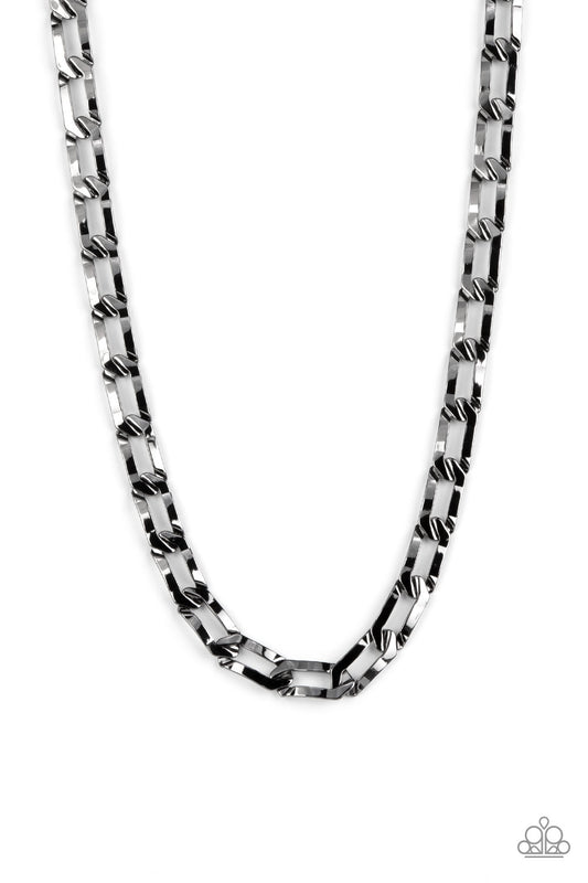 Paparazzi Accessories: Full-Court Press - Black Necklace