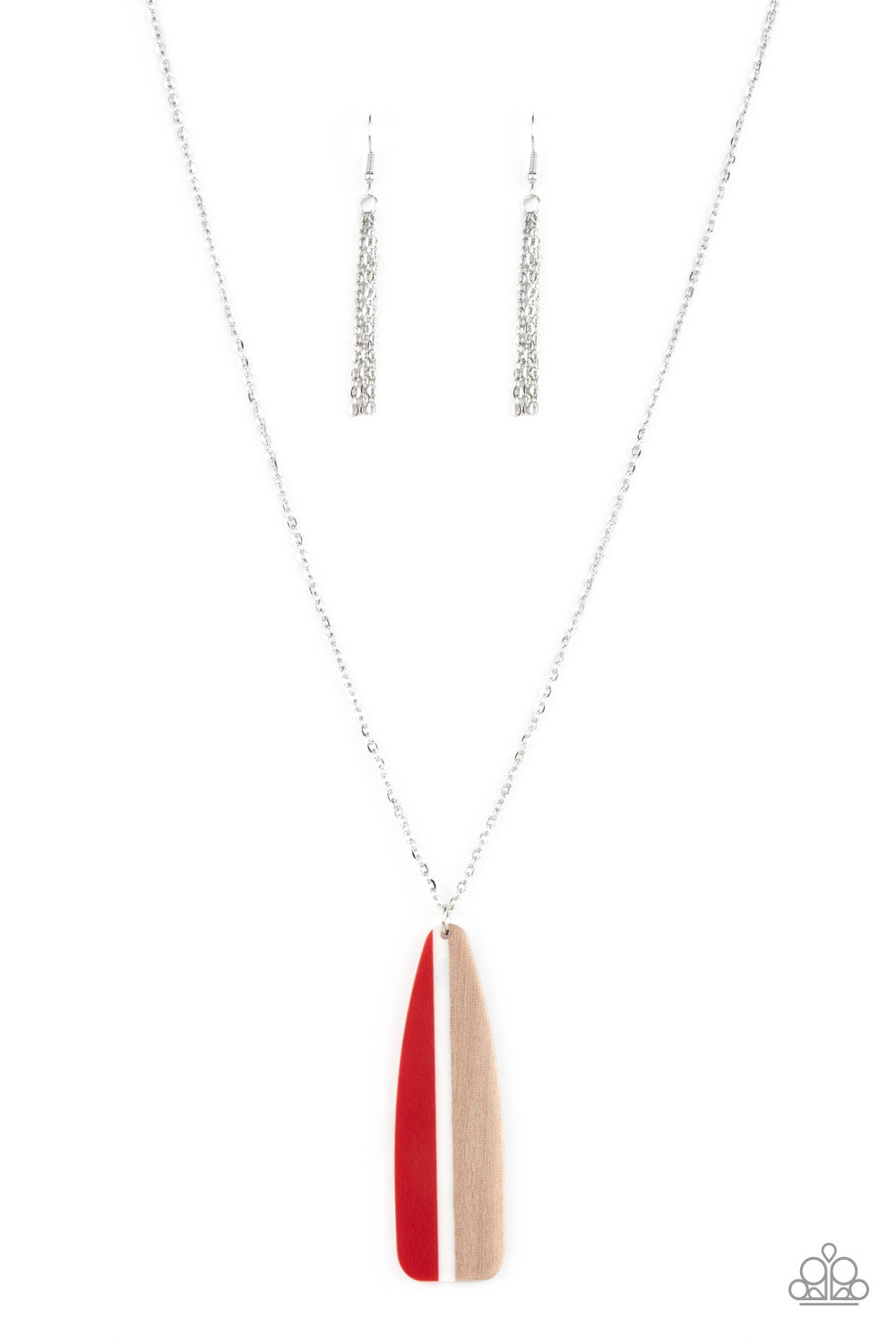 Paparazzi Accessories: Grab a Paddle - Red Necklace