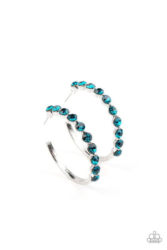 Paparazzi Accessories: Photo Finish - Blue Earring
