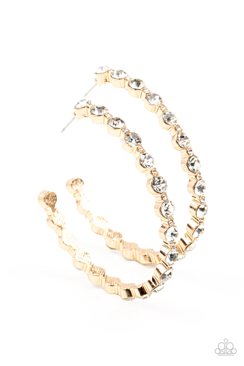 Paparazzi Accessories: Royal Reveler - Gold Earrings