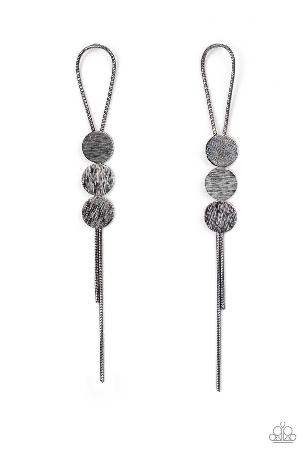 Paparazzi Accessories: Bolo Beam - Black Earring