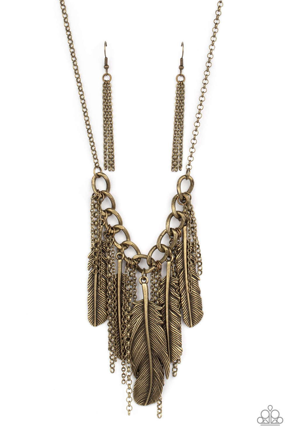 Paparazzi Accessories: NEST Friends Forever - Brass Necklace