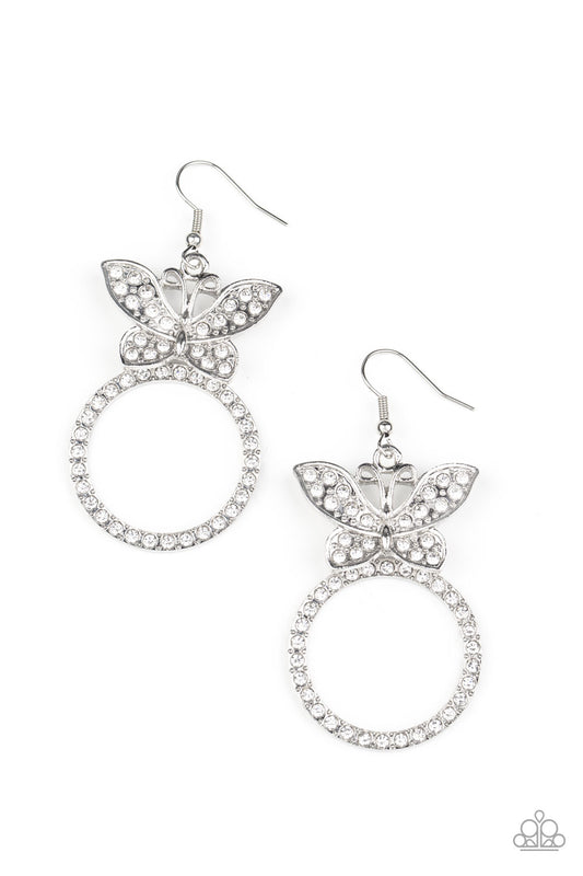 Paparazzi Accessories: Paradise Found - White Earring