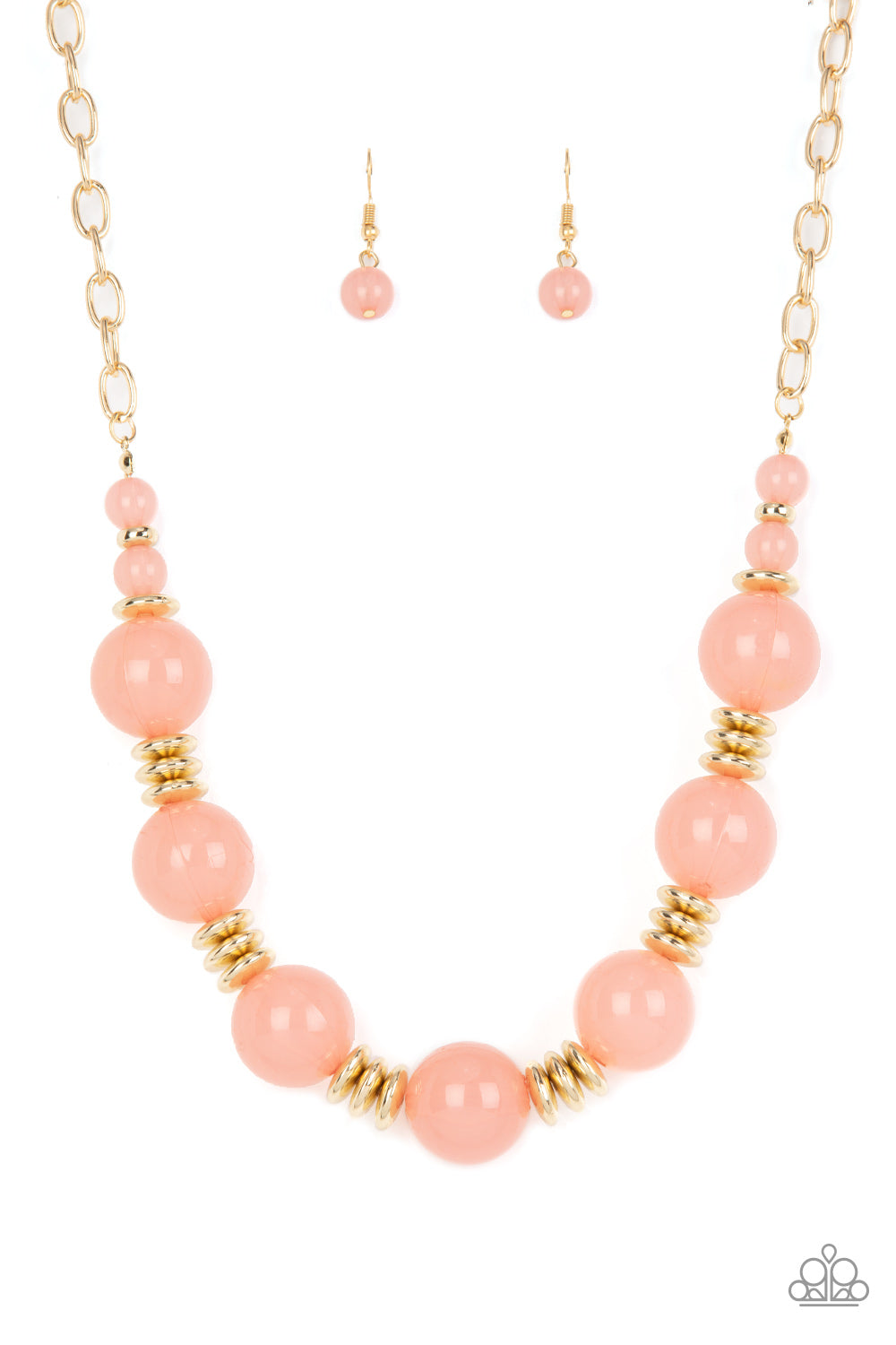 Paparazzi Accessories: Race to the POP - Pink Neckalce