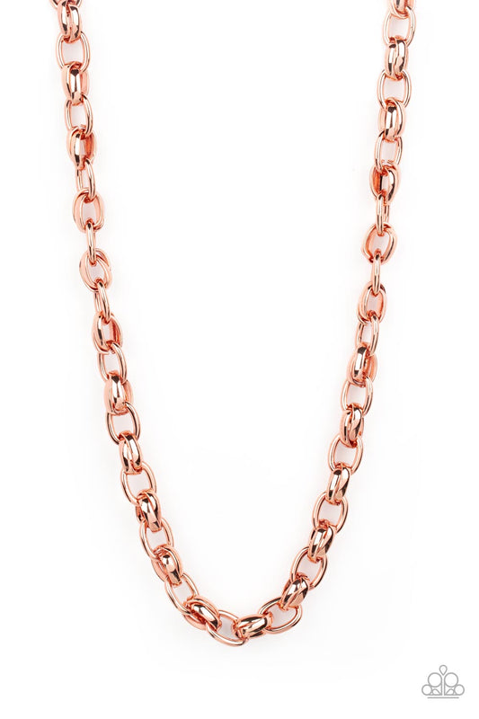 Paparazzi Accessories: Rookie of the Year - Copper Necklace