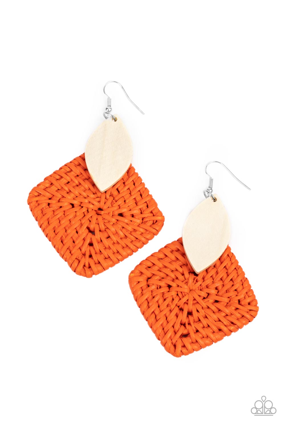 Paparazzi Accessories: Sabbatical WEAVE - Orange Earring