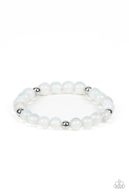 Paparazzi Accessories: Forever and a DAYDREAM - White Bracelet