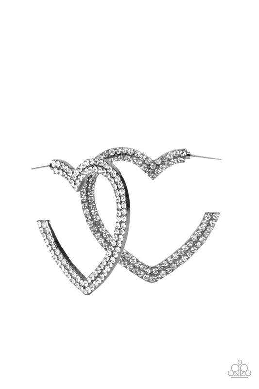 Paparazzi Accessories: AMORE to Love - Black Earring