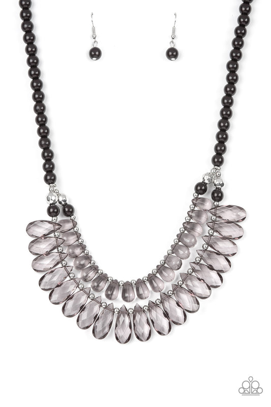 Paparazzi Accessories; All Across the GLOBETROTTER - Black Necklace