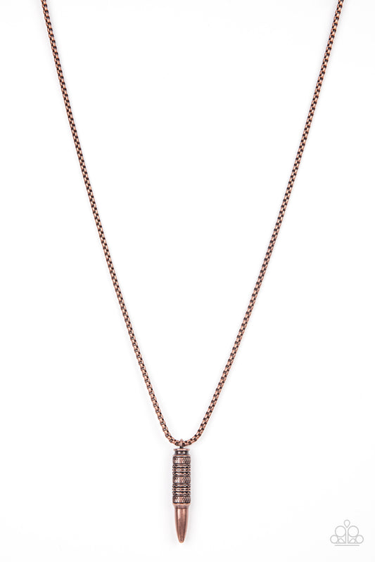 Paparazzi Accessories: Highland Hunter - Copper Necklace