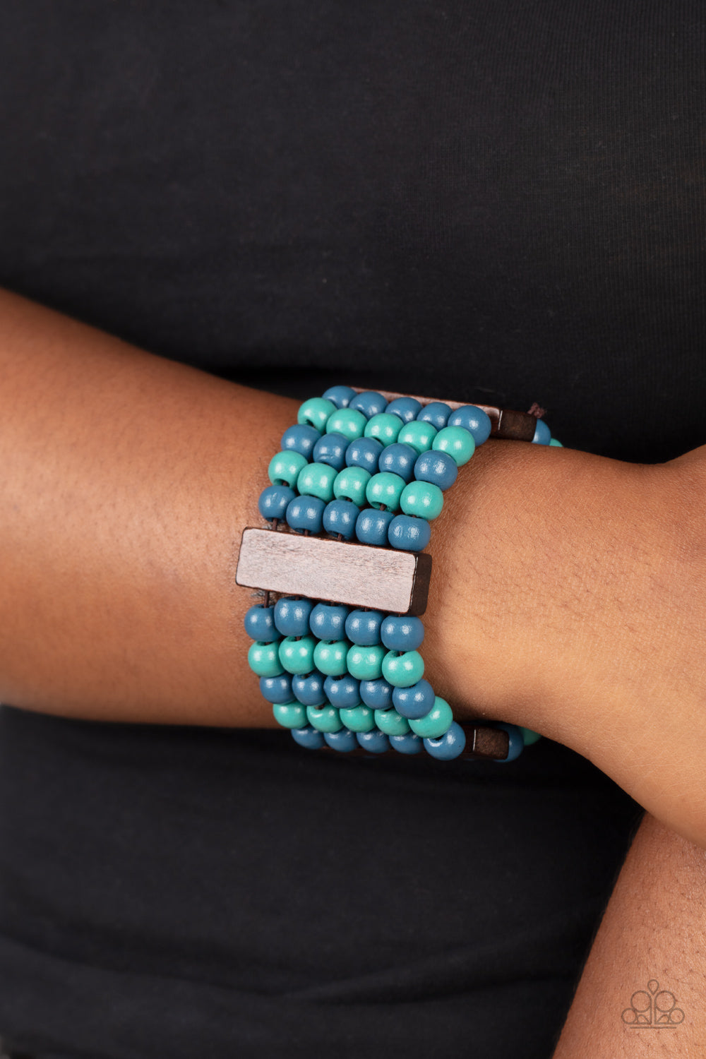 Paparazzi Accessories: Island Soul - Blue Bracelet