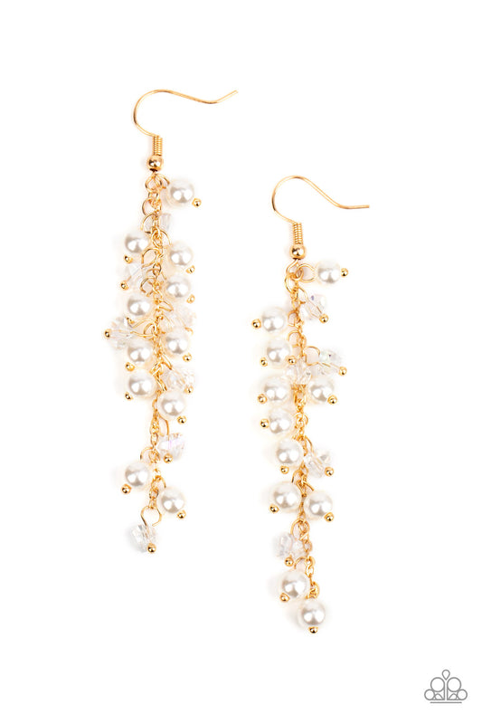 Paparazzi Accessories: Candlelight Cruise - Gold Earring