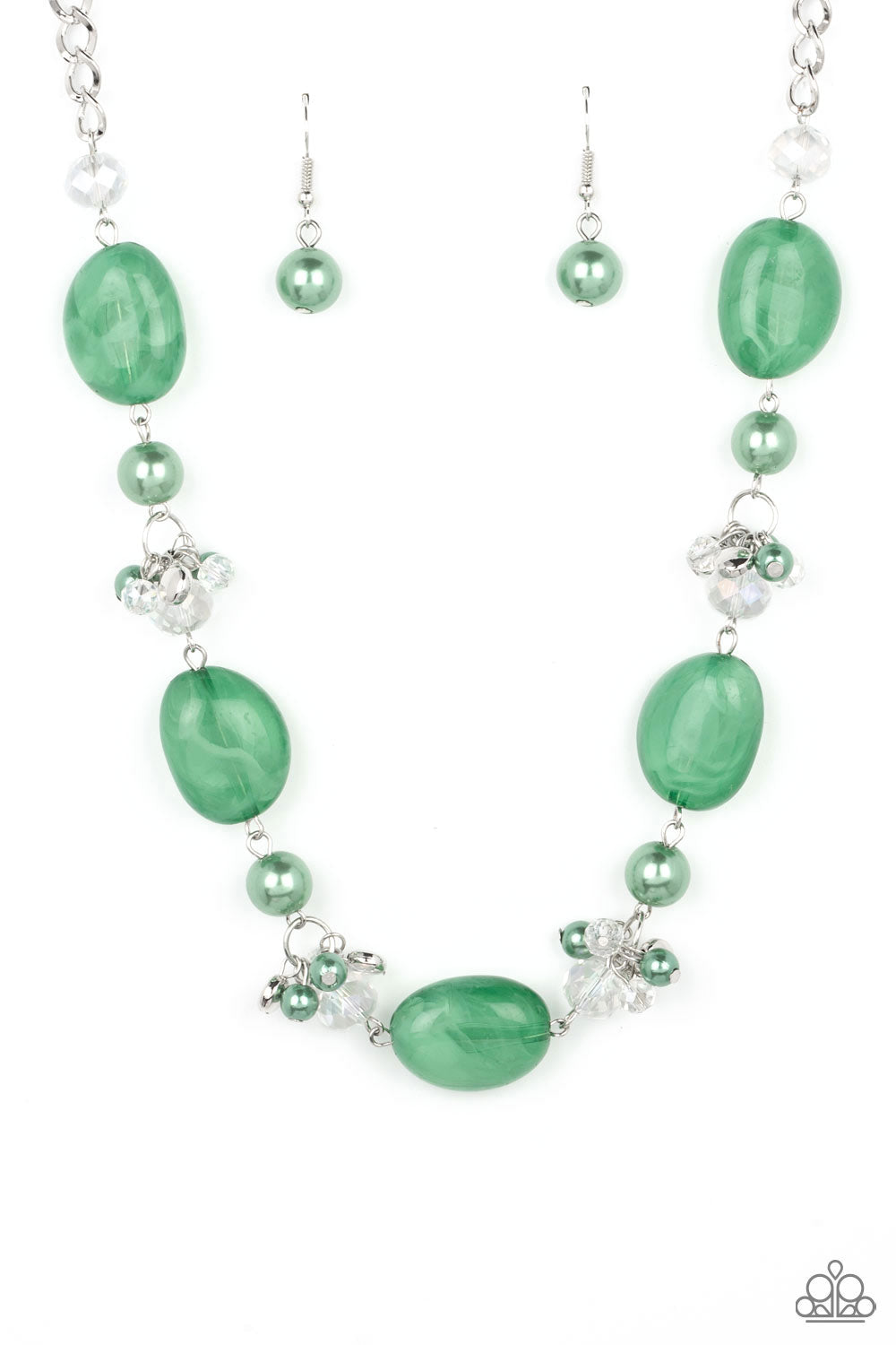 Paparazzi Accessories: The Top TENACIOUS - Green Necklace