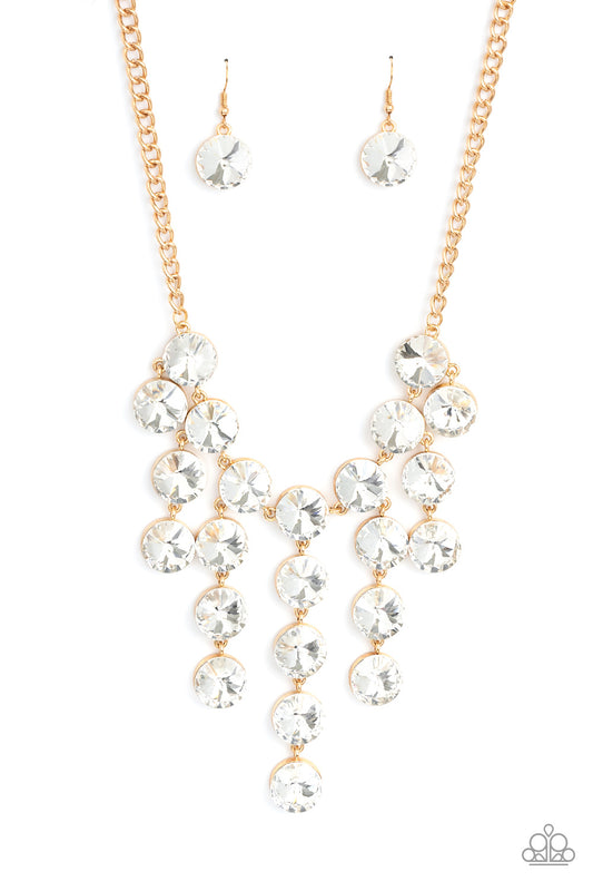 Paparazzi Accessories: Spotlight Stunner - Gold Necklace