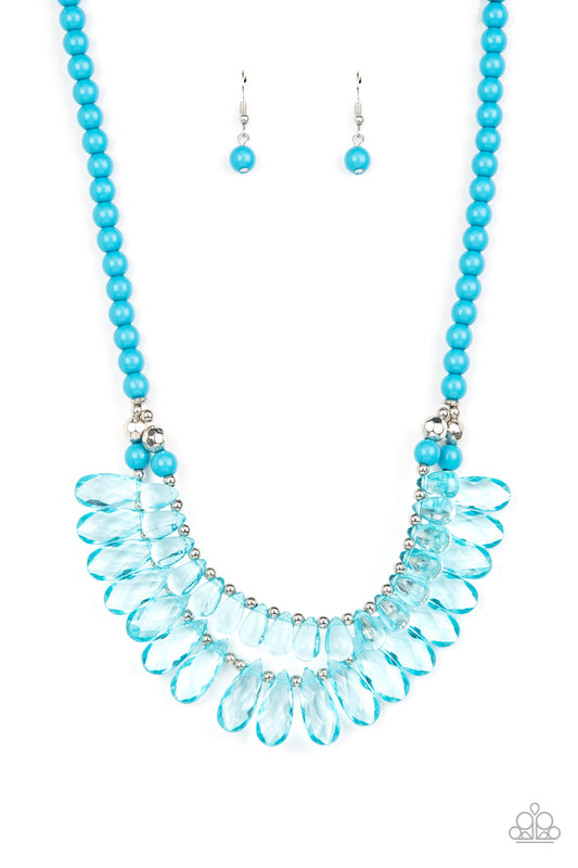 Paparazzi Accessories: All Across the GLOBETROTTER - Blue Necklace