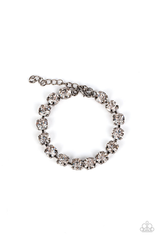 Paparazzi Accessories: A-Lister Afterglow - Black Bracelet