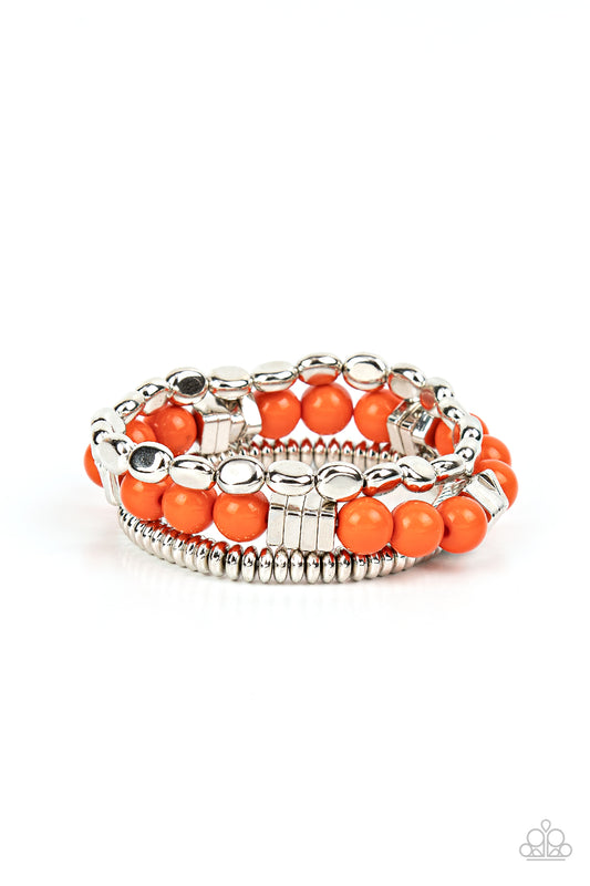 Paparazzi Accessories: Tour de Tourist - Orange Bracelet