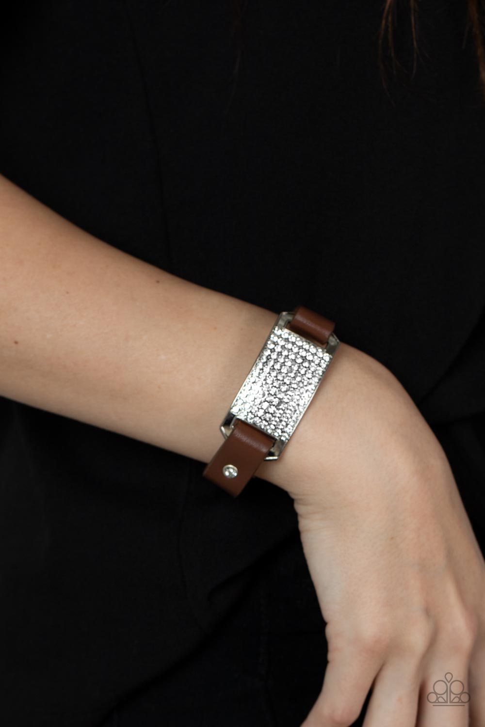 Paparazzi Accessories: Urban Rivalry - Brown Bracelet