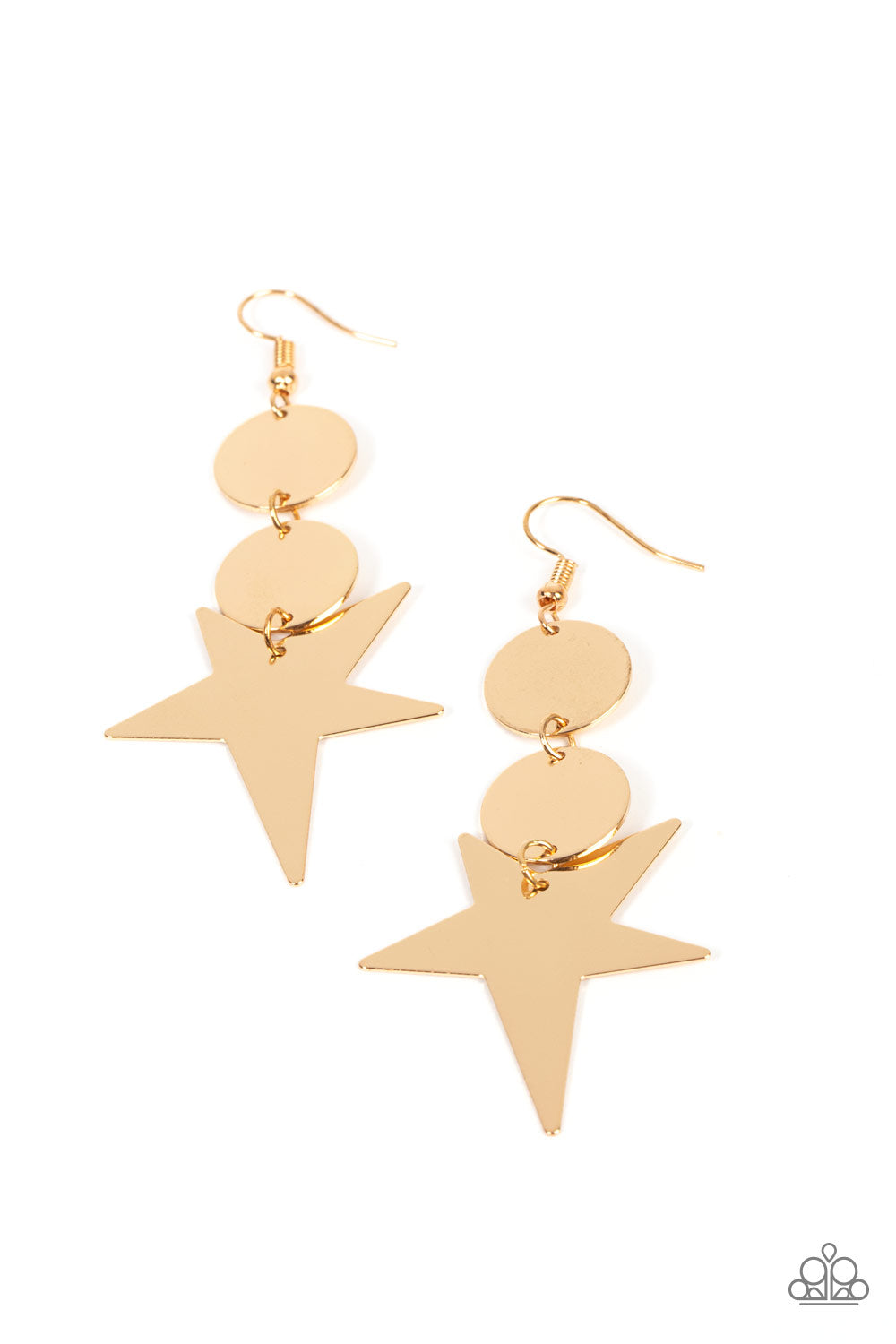 Paparazzi Accessories: Star Bizarre - Gold Earring