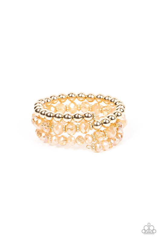 Paparazzi Accessories: Gimme Gimme - Gold Bracelet