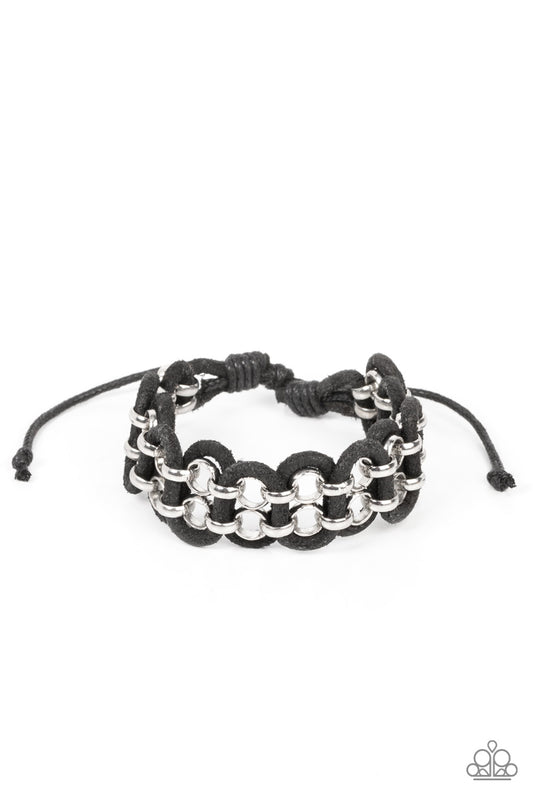 Paparazzi Accessories: Roaming Rover - Black Urban Bracelet