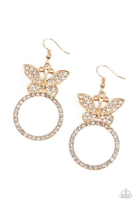 Paparazzi Accessories: Paradise Found - Gold Earring