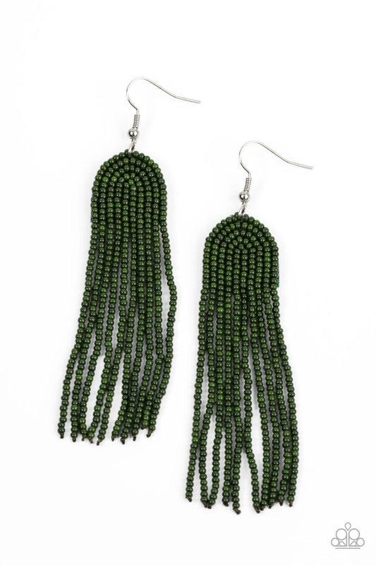 Paparazzi Accessories: Right as RAINBOW - Green Earring