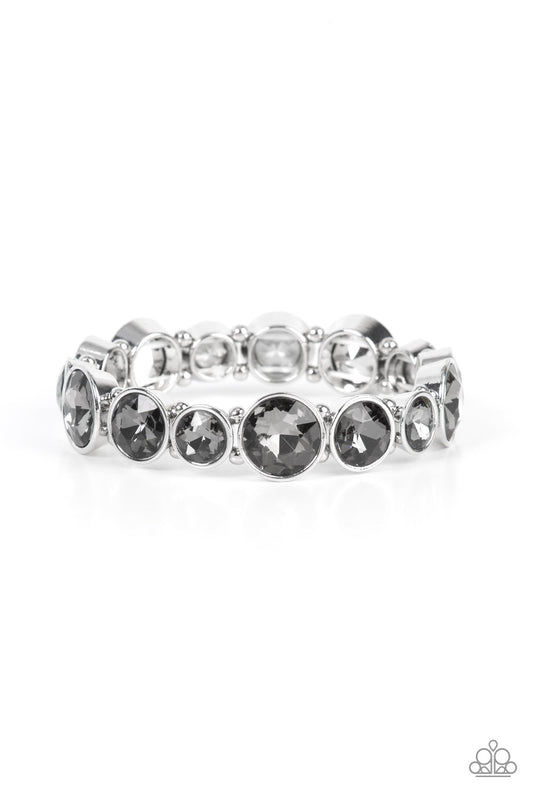 Paparazzi Accessories: Twinkling Tease - Silver Bracelet