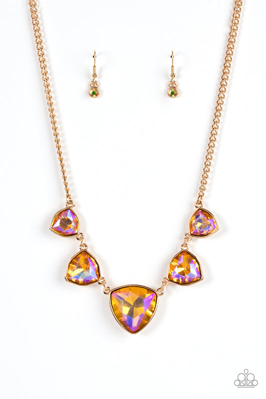 Paparazzi Accessories: Cosmic Constellations - Gold Necklace