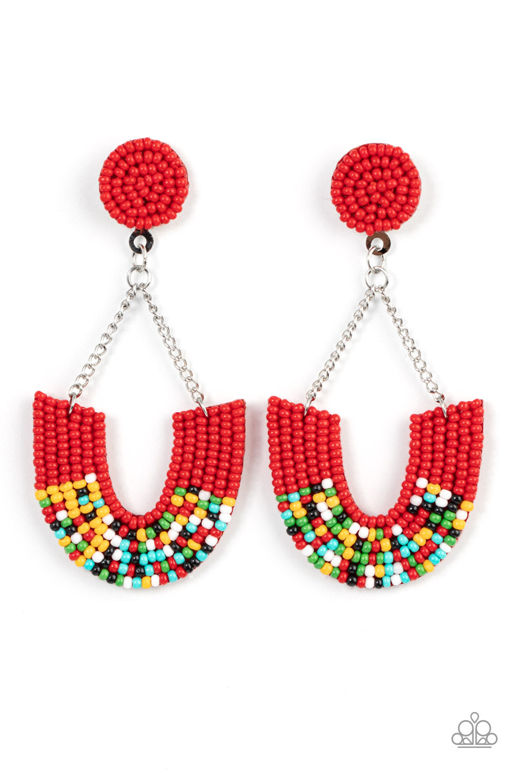 Paparazzi Accessories: Make it RAINBOW - Red Necklace