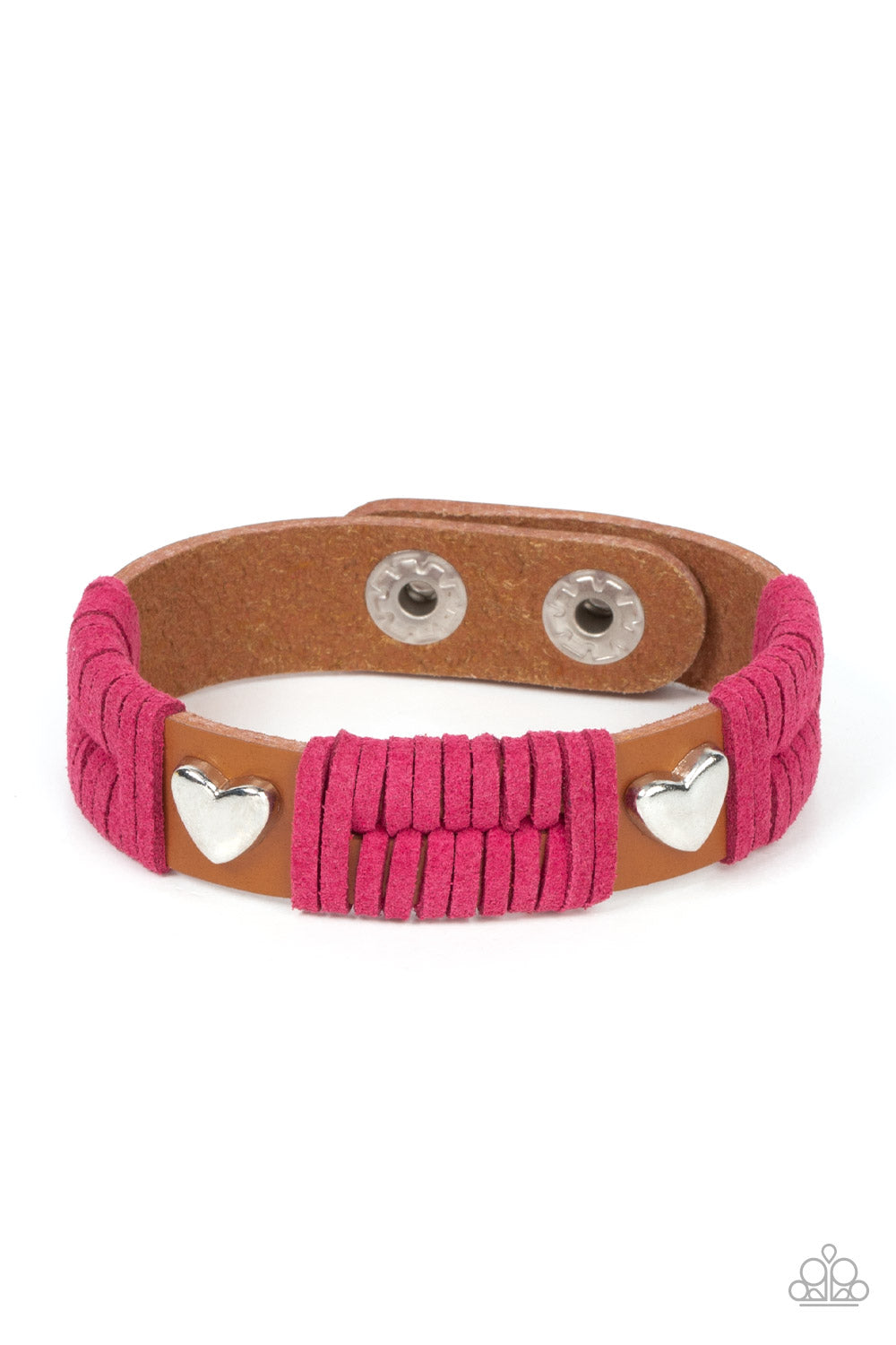 Paparazzi Accessories: Lusting for Wanderlust - Pink Bracelet