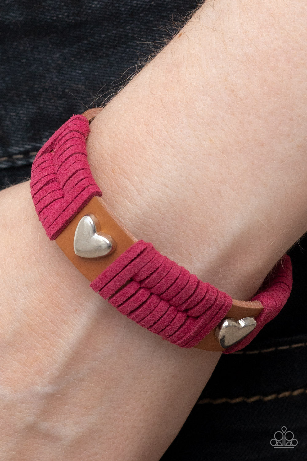 Paparazzi Accessories: Lusting for Wanderlust - Pink Bracelet