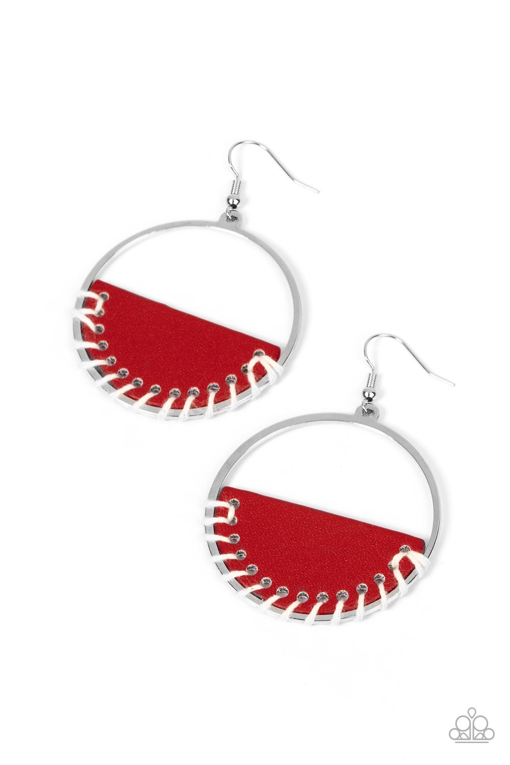 Paparazzi Accessories: Lavishly Laid Back - Red Earring