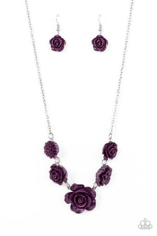 Paparazzi Accessories: PRIMROSE and Pretty - Purple Necklace