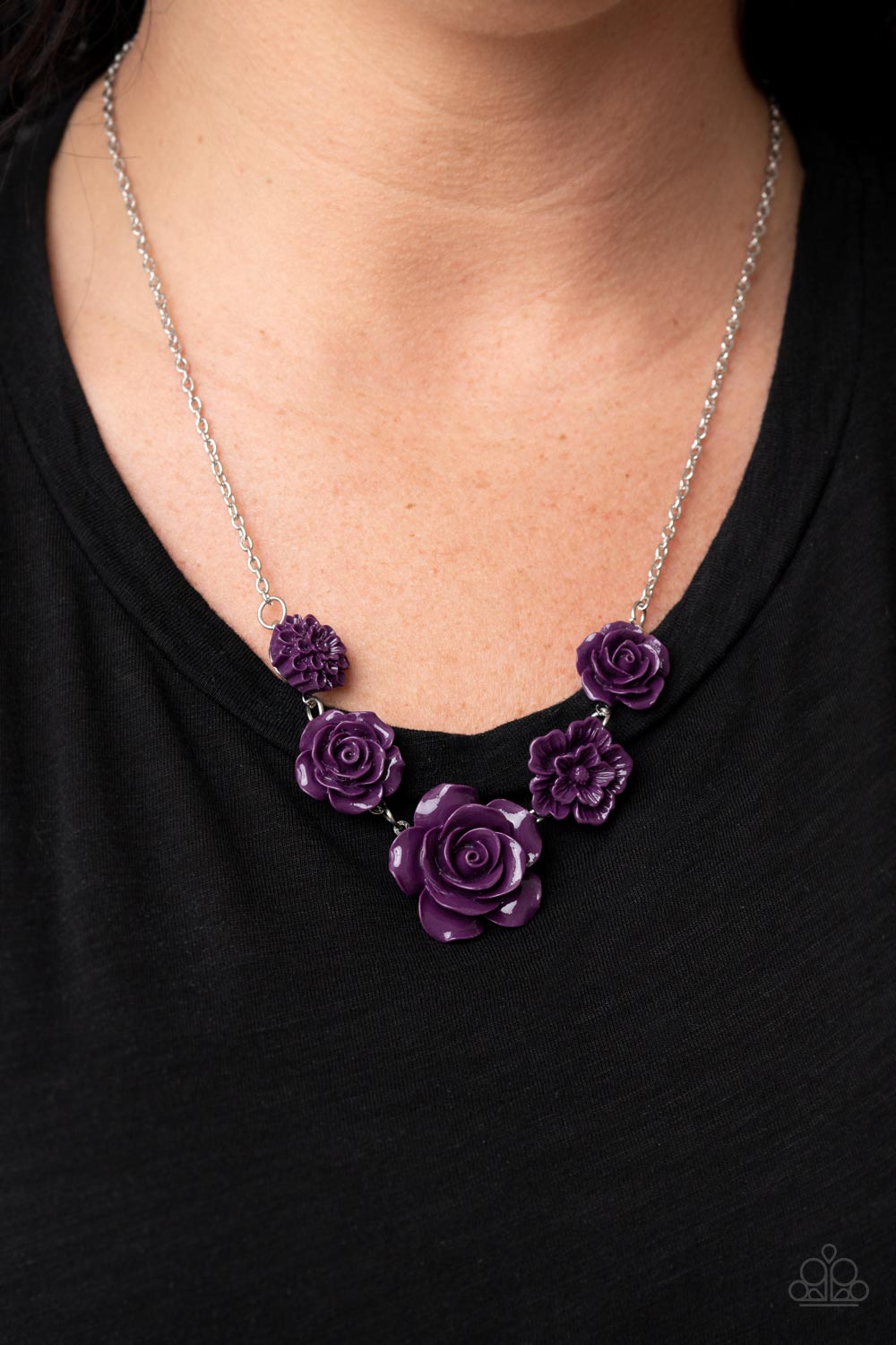 Paparazzi Accessories: PRIMROSE and Pretty - Purple Necklace