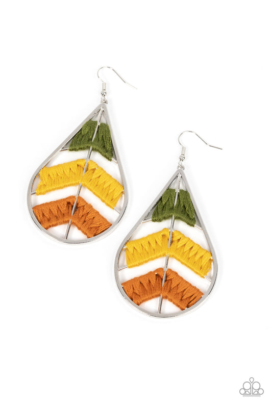 Paparazzi Accessories: Nice Threads - Multi Earring