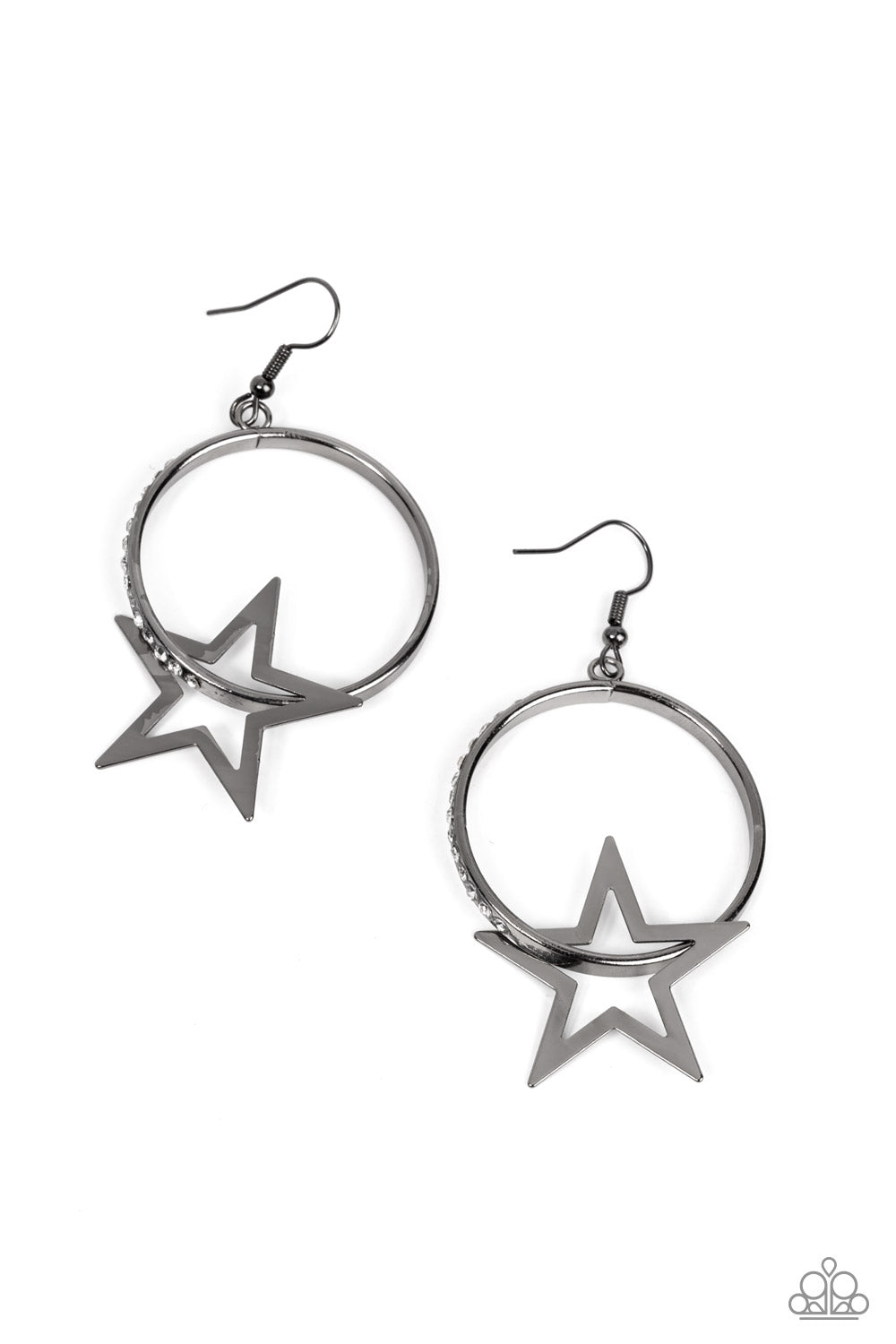 Paparazzi Accessories: Superstar Showcase - Black Earring