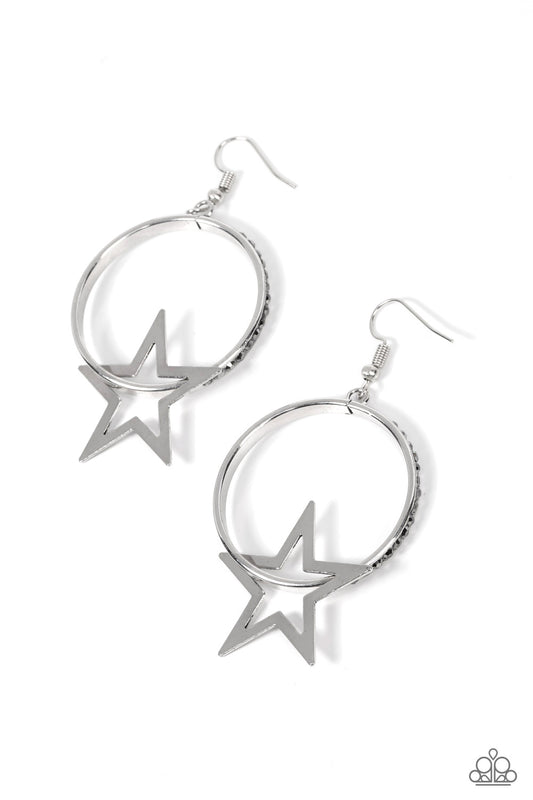 Paparazzi Accessories: Superstar Showcase - Silver Earring