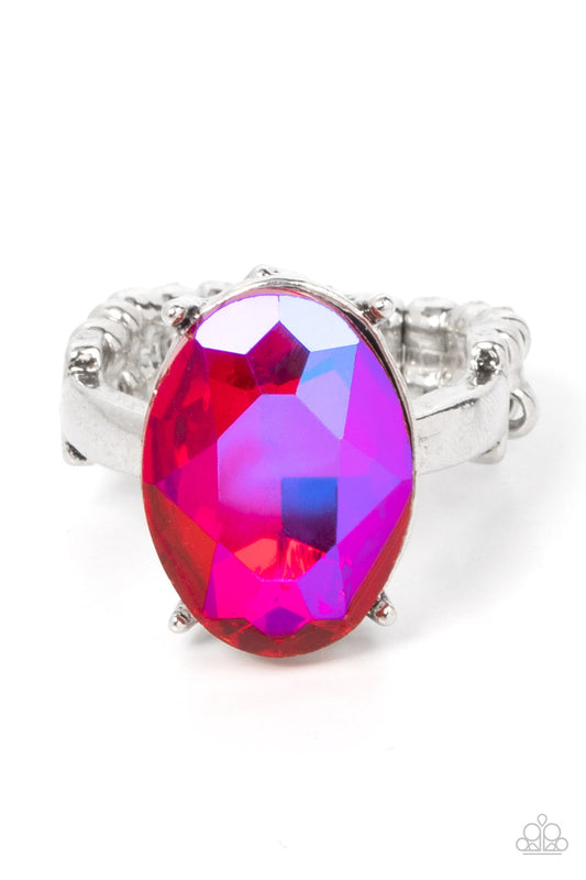 Paparazzi Accessories: Updated Dazzle - Pink Ring